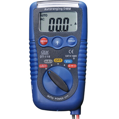 

Huashengchang (CEM) DT-118 новый полнофункциональный цифровой цифровой мультиметр