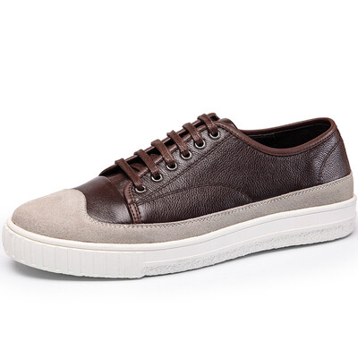 

OKKO men&39s shoes men&39s casual shoes British board shoes trend leisure shoes 8733 dark brown 43 yards