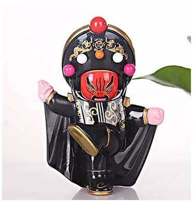 

NeillieN Chinese style gift Beijing opera pen holder craft ornaments Beijing special gifts foreign affairs abroad gift business of