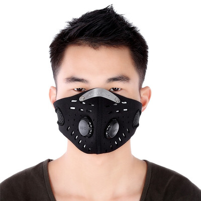 

Unisex Super Anti-pollution Air Filter Cycling Motorcycle Face Mask Riding masks Windproof warm face mask Riding equipment