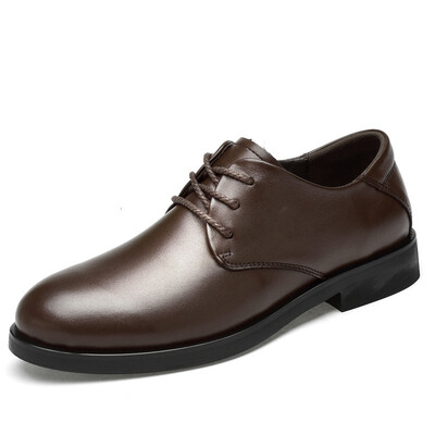

Mens Shoes Fashion Casual Shoes Breathable Light Shoes Genuine Leather Shoes For Men Black Brown Size 38-44