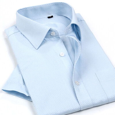 

Summer mens business casual short-sleeved shirt