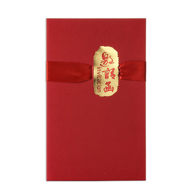 

TANGCHENGYIPIN business invitation wedding invitation company meeting event invitation party birthday promotion thank you invitation red hot stamping 10 pack