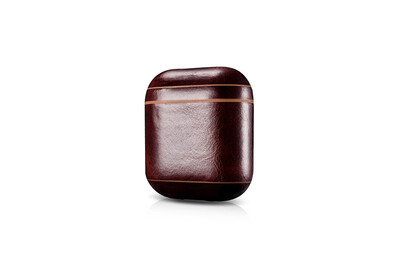 

ICARER original Case For AirPods Case oil wax Genuine Leather Cases For Apple Airpods Luxury Protective cover