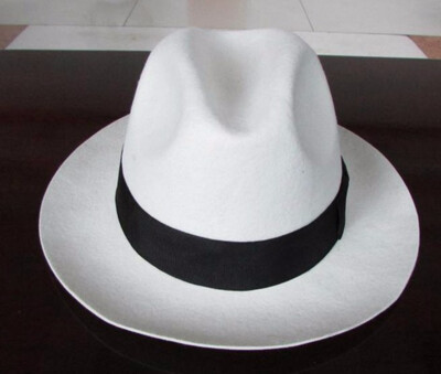 

Pure wool felt hat Stylish wool large brim formal bailey borsalino godfather fedora hats for mens stage proformance hat B-1539