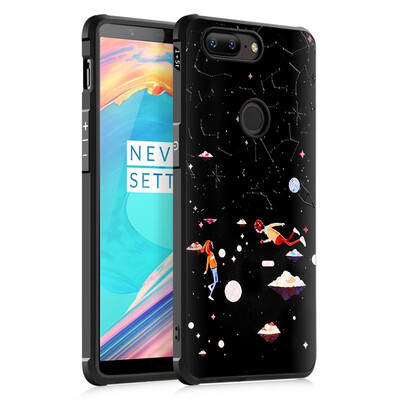 

Goowiiz Fashion Phone Case For OnePlus 6 Luxury 3D Cute Cartoon Slim Full Soft Silicone Prevent falling