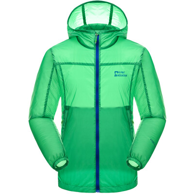 

El Monte ALPINT MOUNTAIN skin clothing couple models men and women light breathable shade skin windbreaker walking water splashing water 640-102 pink blue S