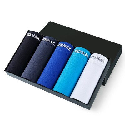 

5 pcslot Men Underwear boxers Brand Male boxer shorts Sexy U Pouch Convex Gay Mens Underpants Elastic Soft Modal Mens boxers
