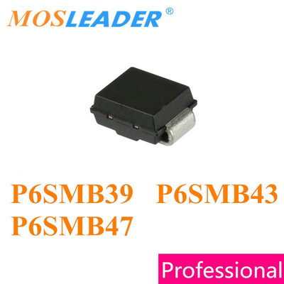 

Mosleader SMB 750PCS P6SMB39 P6SMB43 P6SMB47 P6SMB39A P6SMB39CA P6SMB43A P6SMB43CA P6SMB47A P6SMB47CA DO214AA