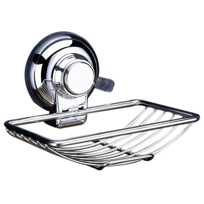 

UpperX Stainless Steel Soap Dishes Suction Cup Hook Holder Soap Bath