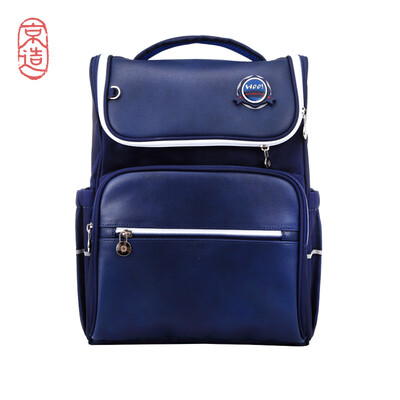 

JZAO primary school students can open the burden reduction shoulder bag red