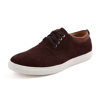 

JUQI Business Men Oxford Genuine Leather Shoes