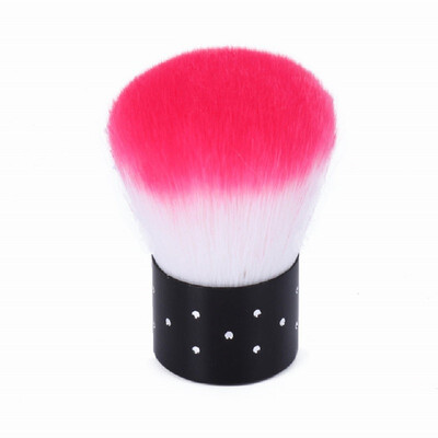 

1PC 6 COLOR soft brush Nail Tools Brush & UV Gel Nail Art Dust Clean Brush