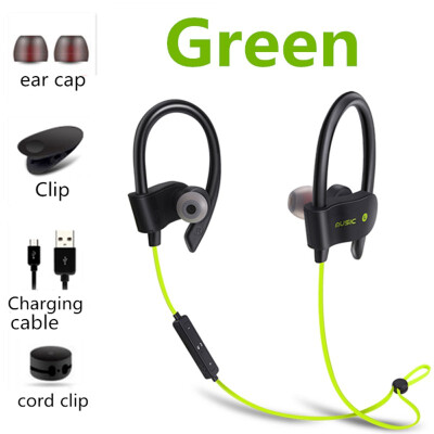 

UNBLOCK TECH H5 56S Bluetooth Earphones Wireless Car Earphone with Microphone Neckband Free Answer Control Ear Hook FOR IPHONE