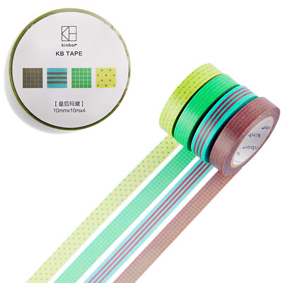 

kinbor PDA и бумажная лента 5 раной 10мм * 10м PDA канцелярские / Розовые воспоминания DTB64045