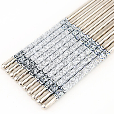 

Тан и палочки для еды палочки для еды из нержавеющей металлические палочки для печатающего устройства A844 5-бис