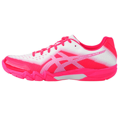 

Yases asics badminton shoes GEL-BLADE 6 men&women shoes blade R703NR753N sports shoes R753N-700 red white 38