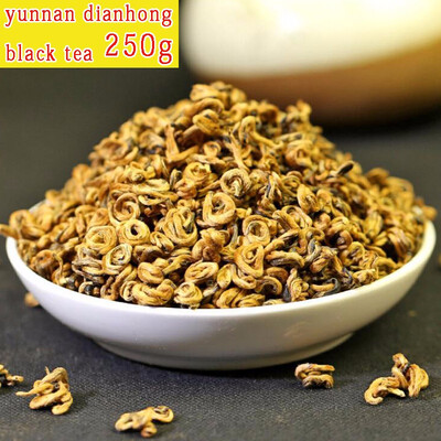 

quality good china tea Black tea DianGong sweet gold screw Yunnan chicken DianHong deqing DianGong 250g Free shipping