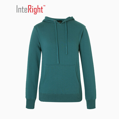 

INTERIGHT Sweater Women Hooded Turtleneck Jacket Pink