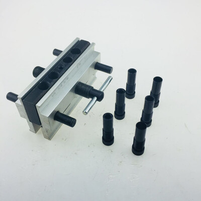 

Round Pin Drill Hole Locator Round Pin Hole Vertical Drilling Fixture Sets Wood Working Tool