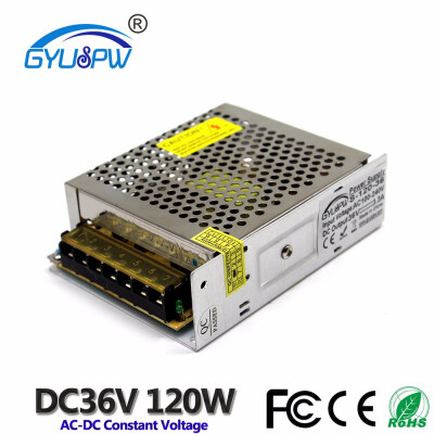 

Variable Switching Power Supply DC 36V 33A 120W Power Source Transformer 220V 110V AC DC36V SMPS For Led Lighting Stepper Motor