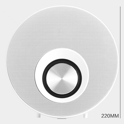 

Dish Type Wireless Speaker Subwoofer Bluetooth Call Stereo Desktop Sound FM Radio Card MP3 Player AUX Input Music Player Machine
