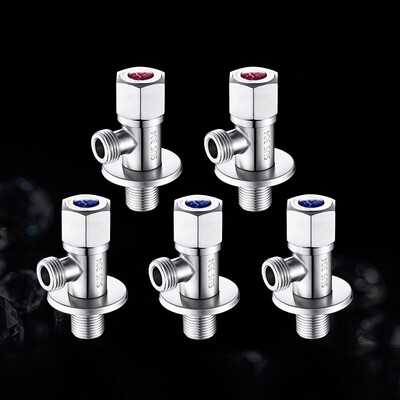 

YOUQIN YOUQIN 304 stainless steel angle valve hexagonal water stop valve triangle valve switch anti-riot angle valve cold
