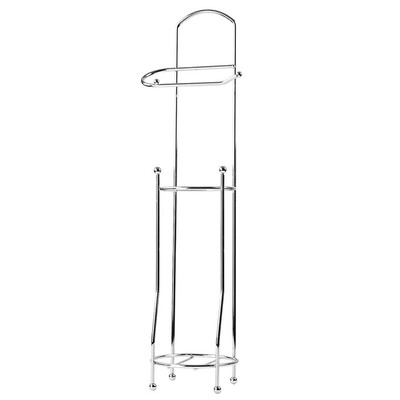 

UpperX Paper Holder Bathroom Toilet Roll Holder Toilet Paper Holder Bathroom Roll Holder Up To 4 Rolls In Steel