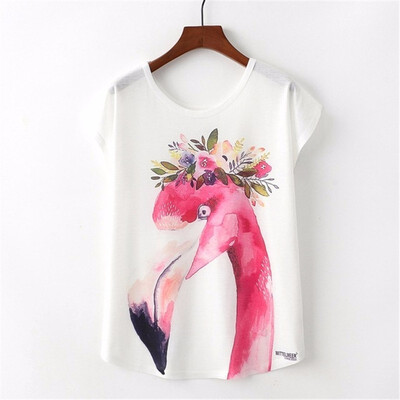 

Summer Novelty Women T Shirt Harajuku Kawaii Cute Style Nice Cat Print T-shirt