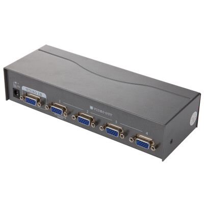 

Jinghua JH 3111 VGA splitter one four points 1 minute 4 VGA HD splitters 1 into the 4 out of a four VGA one drag four monitor video expander 280MHZ