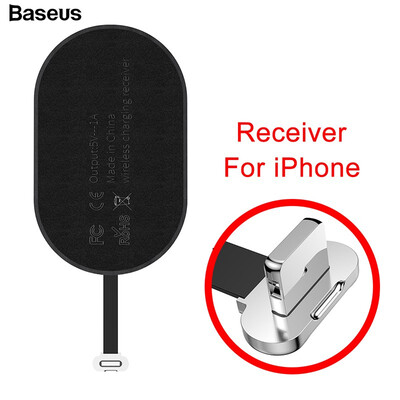 

Baseus Qi Wireless Charger Receiver for iPhone 7 Plus 6s Plus Samsung Xiaomi Charging Adapter