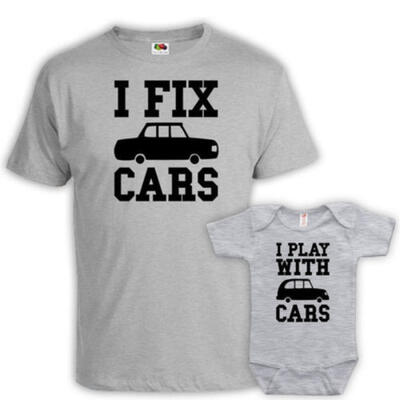 

Emmababy Family Matching Dad Father Son Baby Girl Boy Kid Shirt T-shirt Tops