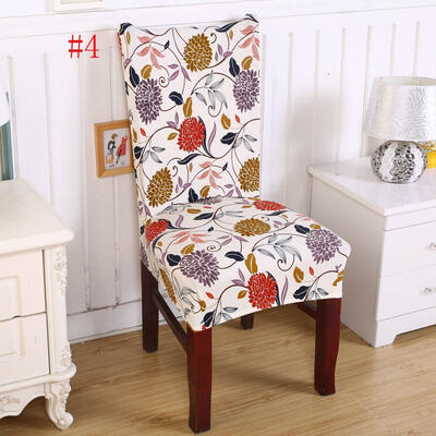 

Floral Print Chair Covers Home Dining Multifunctional Spandex Chair Cover New e