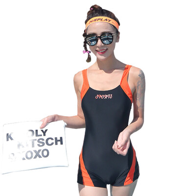 

QIHAI QIHAI 6172-6 Miss Qi Hai swimming angle joint body swimsuit Slim was thin size of the chest gathered sexy sexy hot springs swimwear M