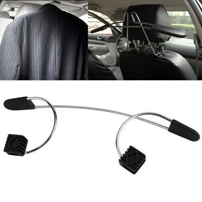 

Car Seat Headrest Hook Holder Coat Clothes Jackets Suits Shirts Hanger