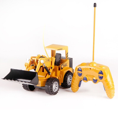 

Remote control engineering vehicle site vehicle 5 channel simulation forklift toy