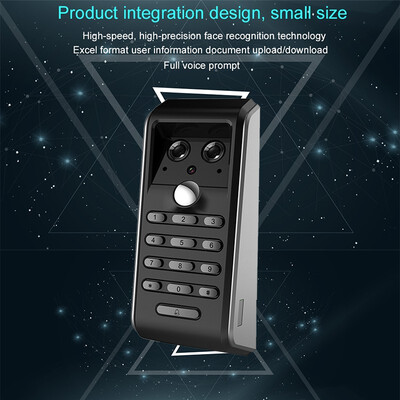 

Eseye Biométrique Visage Visage Reconnaissance Serrure De Porte de Contrôle Daccès Du Visage USB Employé Horloge Lecteur Dentrée