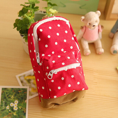 

Canvas Stationery Pen bag Pencil Case Cosmetic Case Pouch Storage Bag