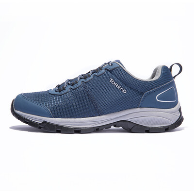 

Pathfinder TOREAD walking shoes outdoor autumn&winter couples non-slip wear-resistant casual shoes KFAG91355 iron blue gray light gray male 43