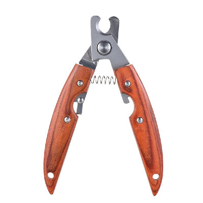 

Dog Claw Grinder Pet Dog Nail Clipper Trimmer Claw Cutter Scissor with Sharp Blades Wooden Handles Stainless Steel Grooming Tool D