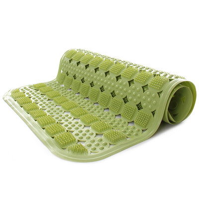 

[Супермаркет] Джингдонг Рич пребывания (FOOJO) нетоксичный, безвкусный не скользит коврики массаж коврик для ванной 36 * 70 см зеленый