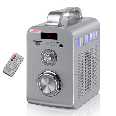 

Shuanguo Simei HJ-206 улучшенная версия мощного наружного квадратного танца аудио портативный портативный магазин динамиков продажа громкоговоритель серебристый серебристый