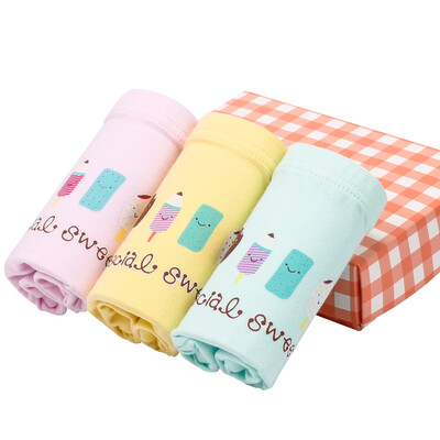 

Red beans (Hodo) girls underwear class A standard 3 boxed shorts K730 pink yellow green 110/55