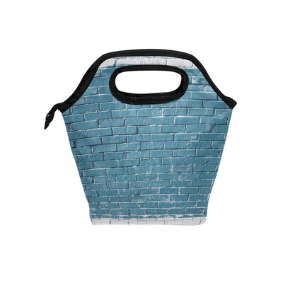 

Insulated Lunch Tote Bag Graffiti Wall Travel Picnic Lunch Handbags Portable Zipper Lunch Bag Box