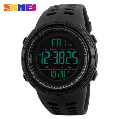 

SKMEI 1521 Brand Mens Fashion Sports Watches Chrono Countdown Men Waterproof Digital Watch Man Military Watch