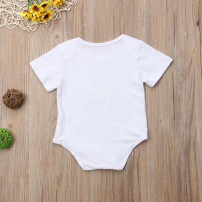 

Canis Newborn Baby Boy Girl Fruit Print Romper Bodysuit Jumpsuit Outfits Clothes