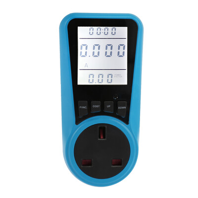 

Digital Power Meter Energy Meter Plug-in Socket Electric Monitor Meter LCD Socket Household Measuring Socket Analyzer