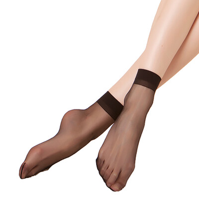 

Jingdong supermarket] Langsha LangSha [20 pairs] stockings female thin core wire toe transparent short stockings gray uniform