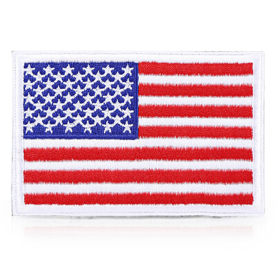 

American Flag Patch Embroidered Army Badge Armband Uniform Emblem Patch Sticker for Backpack Jacket Cap
