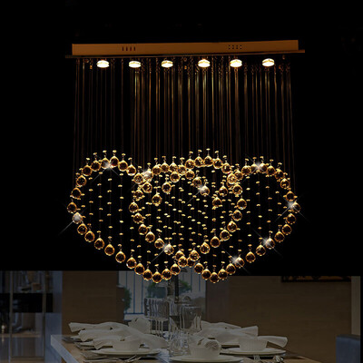 

X239-30WGU10 Warm White Light Crystal Chandeliers 100X25X100CM